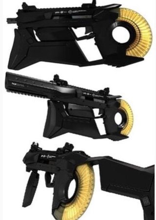 この銃の詳細を教えてください 架空の銃だったらごめんなさい Yahoo 知恵袋