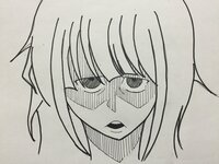 ヤンデレイラストの書き方教えてください 目の下にグワーッて隈描いてハイライ Yahoo 知恵袋