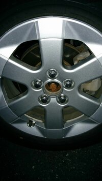 車のタイヤの中心にあるボルト 夏タイヤから冬タイヤにはきかえました 夏 Yahoo 知恵袋