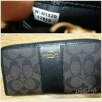 先日ネットでcoachの長財布を買ったのですが ファスナーの部分にy Yahoo 知恵袋