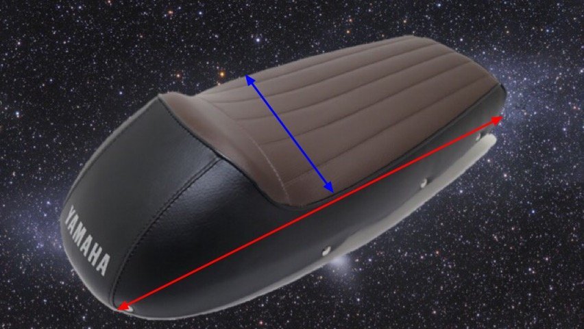 Yb-1fourのシートの寸法について。インターネットで調べました