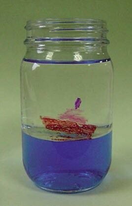 画像のような水時計 のようにケース 瓶 の中で 色付き水 と 透明な油 が綺 Yahoo 知恵袋
