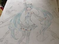 お礼あります 吹奏楽部の勧誘ポスターを描くことになり 私が好きな初音ミ Yahoo 知恵袋