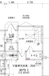 注文住宅の間取り設計中で アドバイスをいただきたいです 一階玄関のど真ん中に柱が 教えて 住まいの先生 Yahoo 不動産