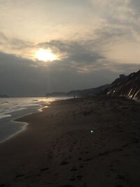 この砂浜に写ってるやつってオーブですか 緑の玉です ちなみに他の写真で Yahoo 知恵袋