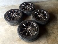 すいません、他サイトで売れました。19インチ タイヤ&ホイールセット