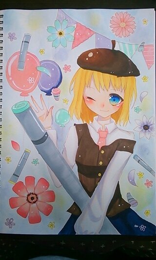 イラスト ウインク 描き方 イラスト ウインク 描き方