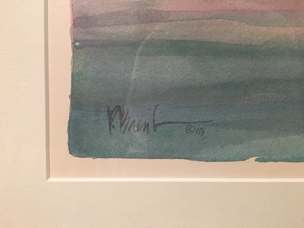 絵画の作者を調べたいのですが、こちらのサインで分かる方は