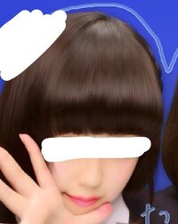 今頭頂部から髪を持ってきてるくらい重いぱっつん 写真 なのですが 韓国人オル Yahoo 知恵袋