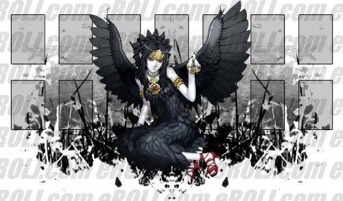 遊戯王のこの、魔轟神グリムロのプレイマットが欲しいのですが、色々な