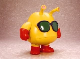 Dr.スランプに出てくる、ニコちゃん大王の隣にいる、このキャラクター