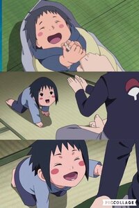Narutoのうちはサスケの赤ん坊時代かわいすぎますね 天使すぎますね Yahoo 知恵袋