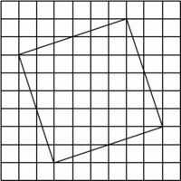 中三数学の平方根の問題についてです図は正方形である 一目盛りを1 Yahoo 知恵袋