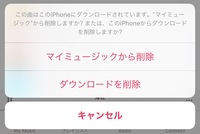 Itunesで表示される マイミュージックから削除 と ダウンロードか Yahoo 知恵袋