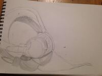 ヘッドホンデッサンしてみました よく分からなくなってきたので 色々アド Yahoo 知恵袋