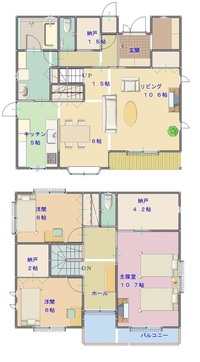 間取り相談お願いします 東側北玄関もしくは 北側東玄関の間取りを考えております 教えて 住まいの先生 Yahoo 不動産