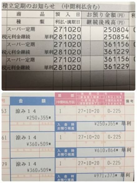 定期預金 通帳の見方について。私は数ヶ月前、銀行を乗り換える為に支払い... - お金にまつわるお悩みなら【教えて！ お金の先生 ...