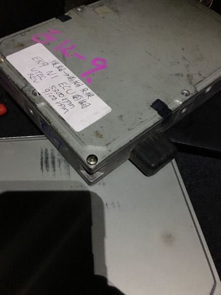 EK9用社外ECUの謎？ - EK4前期に「EK9後期に変換ハーネスを噛ませ