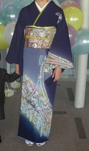 辻が花の着物のコーディネートについて教えてください。20年以上前に 