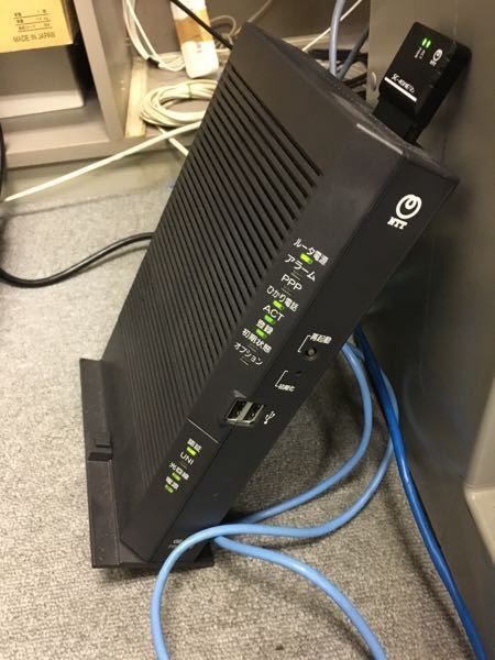 ルーターpr500miを使っています。 - 速度が落ちたような気がした