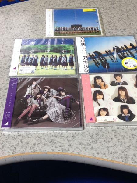乃木坂46のCDが溜まり過ぎてしまい、以下の通常版のCDはどの位の買取 