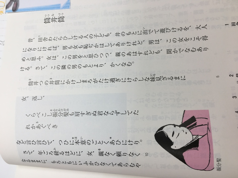 伊勢物語の筒井筒の和訳をしてほしいです 明日 テストなので至急お願いしま Yahoo 知恵袋