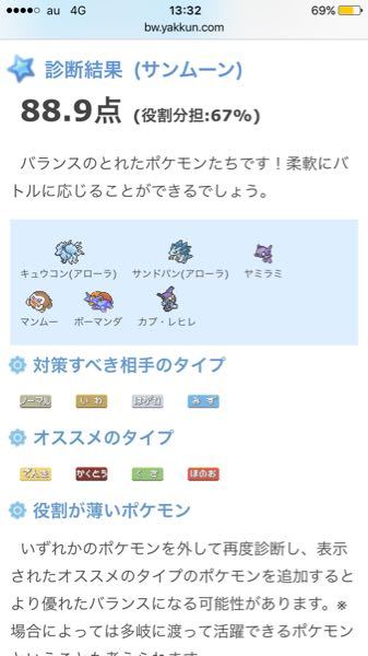 ポケモンサンムーンパーティについてです 画像のパーティを計画してるのです Yahoo 知恵袋