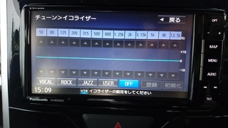 パナソニックのナビのイコライザの設定をしようと思ったのですが 初心者でよく分 Yahoo 知恵袋