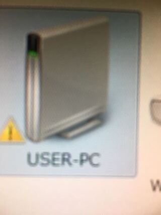 大至急お願いします User Pcのところがビックリマークが Yahoo 知恵袋