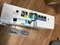 Auひかり 来週 光ファイバーの工事があるのですが ルーターに付属 Yahoo 知恵袋