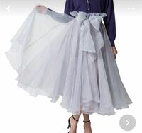 オーガンジースカート作りについて 画像のスカートを作りたいのですが 裁 Yahoo 知恵袋