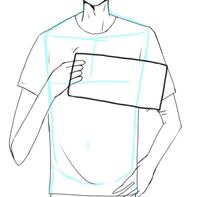 手の描き方について知りたいです 男キャラの手を描きたいんですが 上 Yahoo 知恵袋