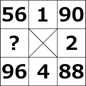 IQ120の問題なのですが、?の答が8だそうです。 - なぜ8になるのでしょ
