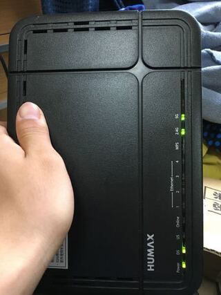 助けてください Wi Fiを正常に戻したいです 家でhum Yahoo 知恵袋