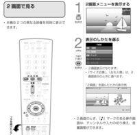 Aquoslc 24k7の 2画面表示機能 ですが 地デジの違うチャンネルの Yahoo 知恵袋