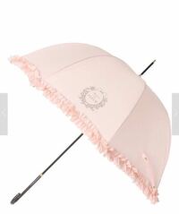 メゾンドフルールの傘を普段用に大学に通学する際に使用するのは痛いですか？ 20代女性です。

メゾンドフルールの小物が普段から好きなのですが、こちらの傘が気になっています。

ですが、同世代の子はフリルのついた傘を使っている人はあまりいないようで、このような傘を持っていると浮いてしまうのでは…？と思っています。
普段の格好はガーリーめな服が多いですが、アクシーズなどのロリータに近いブランドな...