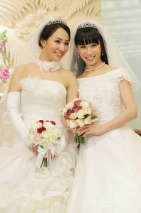 一ノ瀬文香と杉森茜のウエディングドレス どう思いますか Yahoo 知恵袋