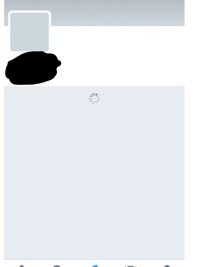 Twitterである人のアカウントのみ 読み込み中がずっと続くので Yahoo 知恵袋