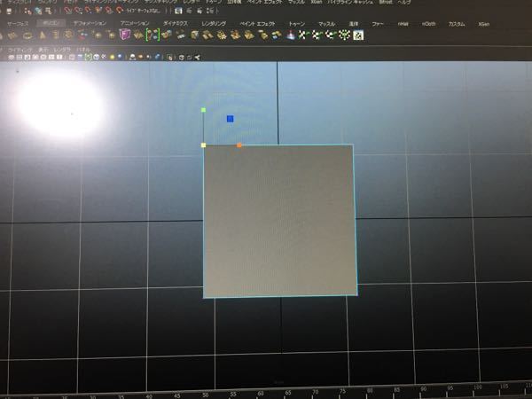 Maya2015から質問です。 - 前面ビューにして頂点モードにし - Yahoo 