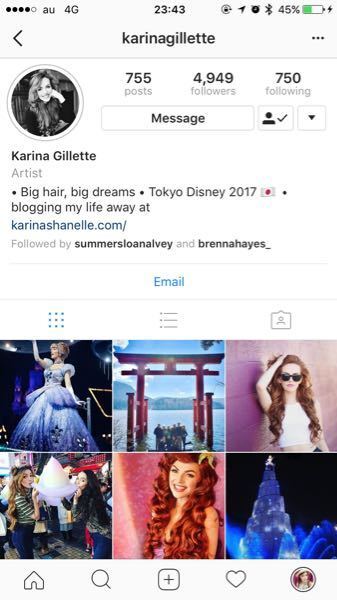 ディズニーランドのプリンセスである外国からのキャストの方が インスタグラムで Yahoo 知恵袋