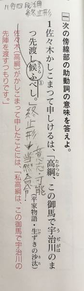 この助動詞の意味を答えよ という問題なのですがなぜその答えになったのかをどう Yahoo 知恵袋