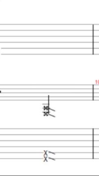 ギターのtab譜についてです この記号は何ですか ちなみに この楽譜は Yahoo 知恵袋