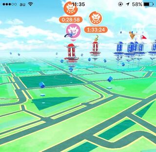 ポケモンgoのこのフリーザーだけマークがピンクなんですけど 意味があるんです Yahoo 知恵袋