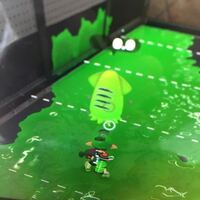 スプラトゥーン2エイムについて この画像のように打っている最中 Yahoo 知恵袋