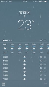 Iphoneの天気アプリについて質問です いま長崎県にいるんですが天気ア Yahoo 知恵袋