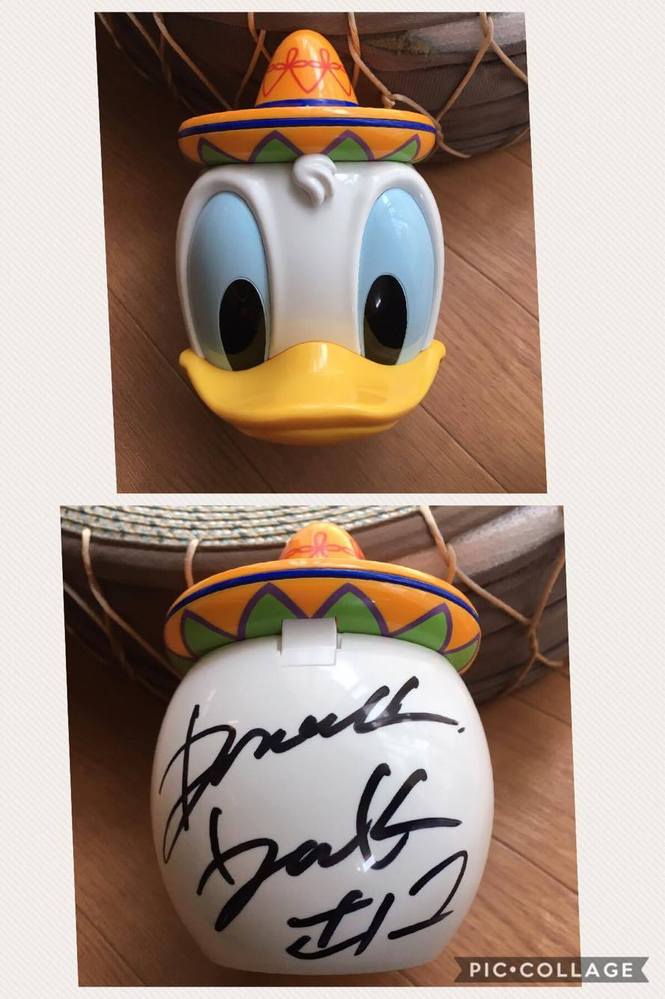 ドナルド・ダックのサインについて先日、東京ディズニーシーのサルドス