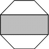 算数図形の問題です 正八角形の中の色のついた部分は 正八角形の面積 Yahoo 知恵袋
