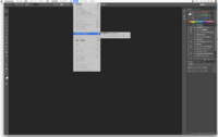 Photoshopのメニューバーがmacのメニューバーにハマってしまいウィン Yahoo 知恵袋