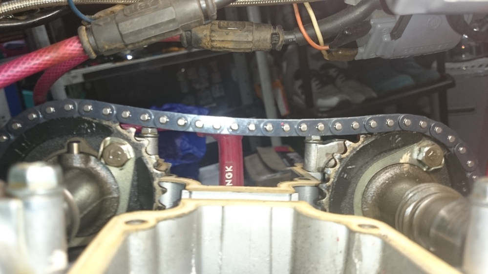 gsx450eのカムチェーンについて詳しい方、知恵を貸してください