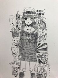 絵の評価お願いします 中学二年生です ボールペンで描きました Yahoo 知恵袋